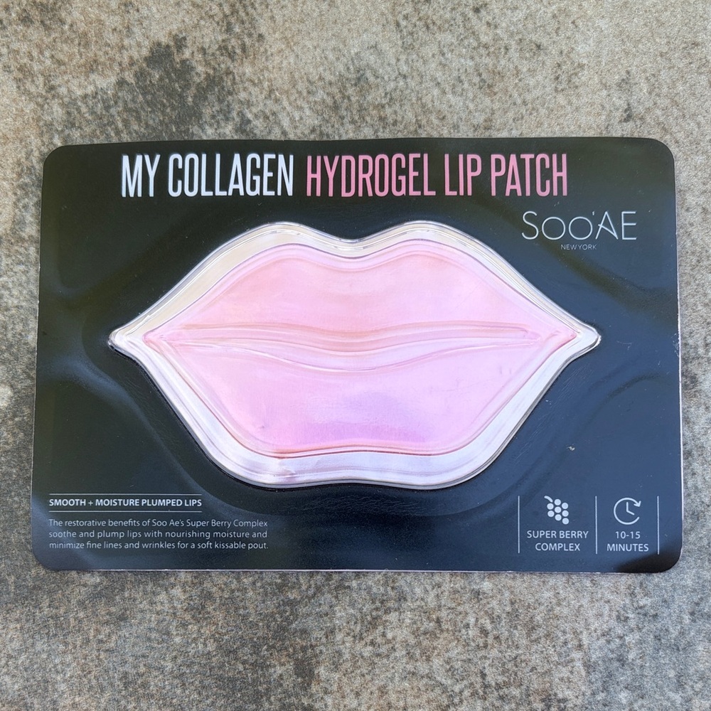 Soo’AE My Collagen Hydrogel Lip Patch - Pink